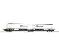 Roco 77390 H0 - Carro articulado de Doble Bolsillo T3000e