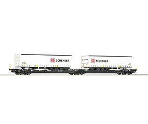 Roco 77390 H0 - Carro articulado de Doble Bolsillo T3000e