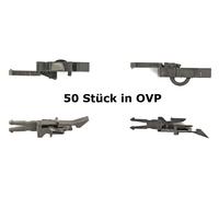 Roco H0 40271 - Cabezas de Acoplamiento Corto, Granel (Contenido: 50 Piezas Pkg