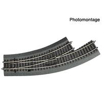 Roco H0 42560 - Desviación Izquierda BWl2/3 (1 Pieza En OVP) Nueva