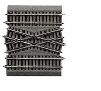 42598 Roco Cruce Doble Módulo Central Dgv 15 Grados Con Capa de Balasto