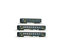Roco H0 6200090 Set 3 Piezas Vagón de Pasajeros SBB Neuware IR 1617