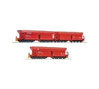 Roco H0 6600271 Set 2 3 Piezas Vagones De Carga Erzwagen DB AG Nuevo