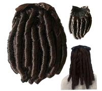 Rococo Wig de 12 pulgadas Brown Dark Lolita Lolita Linda peluca rizada corta con arco Vintage Roll Roll Wigs Realistic Princess Curly Traje Camino para la fiesta de la fiesta de la fiesta Cosplay, pe
