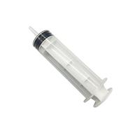 Rocwing Jeringa de Plástico Estéril y Tubo de Silicona a Juego para la Selección (200ml Catheter Tip Syringe)