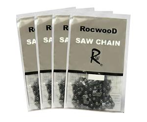 RocwooD Cadena de motosierra para Husqvarna 38 40 40P 41 42 44 45 49 50 51 55 57 13 136 137 140 141 142 154 234 235 238 240 242XP 243 246 y 2 54XP/G 257 261 262XP 262XGP 336 338 339 38.1 cm .325 .050