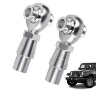 Rod Ends Joints - Chromoly 3/4-16 Thread | 2pcs End Fitting Kit | High Load Capacity Heavy Duty Offset Spacers Link Connector Set For Steering Suspension Tow Hot Rods Race Cars