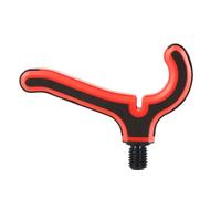 Rod Rest Head - Universal 3/8 Inch Fishing Grip Holder | Strong Bracket Attachment for Pole Support, Anti-Slip Butt Gripper for Sea, River, or Lake Fishing, Reliable Equipment for Professional