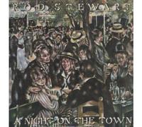 ROD STEWART - A NIGHT ON THE TOWN LP UK RIVA 1976 9 TRACK WITH INNER (RVLP1)