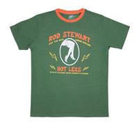 Rod Stewart Camiseta Hot Legs Logo Nuevo Oficial Unisex Verde, verde, L