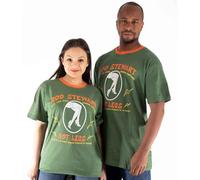 Rod Stewart Camiseta Hot Legs Logo Nuevo Oficial Unisex Verde, Verde, XL