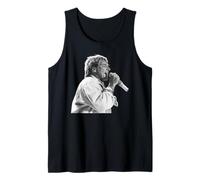 Rod Stewart Cantando Cada Latido de mi corazón Gira NEC 1986 Camiseta sin Mangas