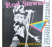 ROD STEWART Double Vinyl LP- Absolutely Live,EX+