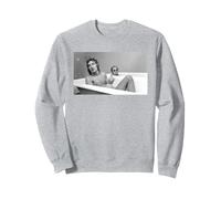Rod Stewart & Elton John Teniendo un baño Watford Grounds Caras Sudadera
