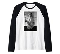 Rod Stewart en Londres Press For Body Wishes Tour 1983 Camiseta Manga Raglan