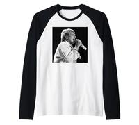 Rod Stewart Live Every Beat of My Heart Tour NEC Arena 1986 Camiseta Manga Raglan