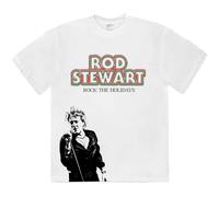 Rod Stewart Rock The Holidays con licencia Camiseta hombre