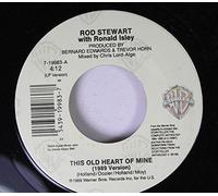 ROD STEWART - ROD STEWART 45 RPM THIS OLD HEART OF MINE / YOU'RE IN MY HEART