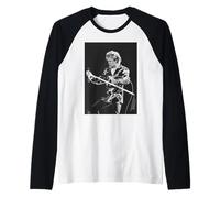 Rod Stewart se enfrenta al estadio de Wembley Camiseta Manga Raglan