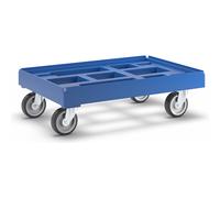 Rodador de transporte L x A 610 x 410 mm, de PEAD