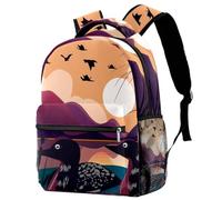 RODAILYCAY Bastille Day 14 July - Mochila escolar para niños, impermeable, mochila informal, mochila para laptop, para mujer, Multicolor 2, 29.4x20x40cm/11.5x8x16 in, Casual