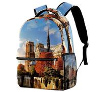 RODAILYCAY Bastille Day 14 July - Mochila escolar para niños, impermeable, mochila informal, mochila para laptop, para mujer, Multicolor 10, 29.4x20x40cm/11.5x8x16 in, Casual