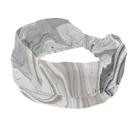 RODAILYCAY Diadema antideslizante de moda, diademas para mujer, diademas anudadas con cruz, patrón de mármol pastel simple, banda ancha para el cabello para entrenamiento, deportes, yoga