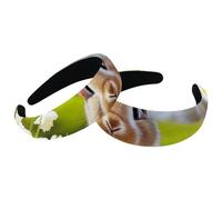 RODAILYCAY Diademas de conejito de Pascua para mujer, diademas gruesas vintage, 2 paquetes de diademas acolchadas de terciopelo para niñas, diademas anchas