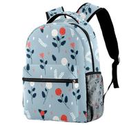 RODAILYCAY Green Clover Mochila escolar, mochila para niños, mochila impermeable, mochila casual, bolsa para libros, bolsa para laptop, para hombres y mujeres, Multicolor 8, 29.4x20x40cm/11.5x8x16 in