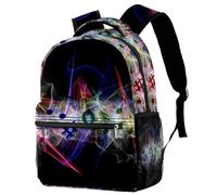 RODAILYCAY Hello Summer - Mochila escolar para niños, diseño de sandía, mochila informal para libros, bolsa para laptop, para hombres y mujeres, Multicolor 3, 29.4x20x40cm/11.5x8x16 in, Casual