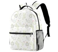 RODAILYCAY Lucky Irish Clover - Mochila de viaje para laptop, mochila de escuela secundaria, mochila grande para libros, bonita mochila para hombres y mujeres, Multicolor 6, 29.4x20x40cm/11.5x8x16 in