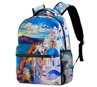 RODAILYCAY Nashville - Mochila de viaje para laptop universitaria, escuela secundaria, mochila de gran capacidad, bonita mochila para hombres y mujeres, Multicolor 9, 29.4x20x40cm/11.5x8x16 in, Casual