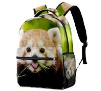 RODAILYCAY Rabbit Ride a Bicycle - Mochila de viaje para laptop, mochila de escuela secundaria, mochila grande para libros, bonita mochila para hombres y mujeres, Multicolor 9, 29.4x20x40cm/11.5x8x16