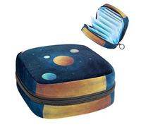 RODAILYCAY Sealife - Bolsa de almacenamiento de servilletas sanitarias, diseño de criatura, bolsa para el primer período, para niñas y mujeres, bolsa de copa menstrual, bolsas de tampón para