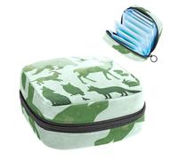 RODAILYCAY Sealife - Bolsa de almacenamiento de servilletas sanitarias, diseño de criatura, bolsa para el primer período, para niñas y mujeres, bolsa de copa menstrual, bolsas de tampón para
