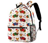 RODAILYCAY Tropical Fruits - Mochila de viaje para laptop de mango, mochila universitaria para escuela secundaria, bonita mochila para hombres y mujeres, Multicolor 9, 29.4x20x40cm/11.5x8x16 in