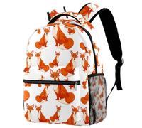 RODAILYCAY Two Seals Sitting on Ice - Mochila de viaje para laptop, mochila de escuela secundaria, mochila grande para libros, bonita mochila para hombres y mujeres, Multicolor 3, 29.4x20x40cm