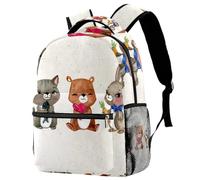 RODAILYCAY Two Seals Sitting on Ice - Mochila de viaje para laptop, mochila de escuela secundaria, mochila grande para libros, bonita mochila para hombres y mujeres, Multicolor 4, 29.4x20x40cm