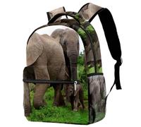 RODAILYCAY Two Seals Sitting on Ice - Mochila de viaje para laptop, mochila de escuela secundaria, mochila grande para libros, bonita mochila para hombres y mujeres, Multicolor 8, 29.4x20x40cm