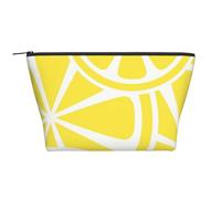 Rodaja De Limón Amarillo, Bolsa de artículos de tocador Bolsa de Maquillaje Bolsa de cosméticos Bolsa de artículos de tocador de Viaje portátil