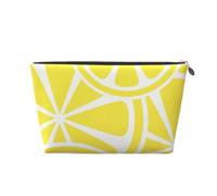 Rodaja De Limón Amarillo, Bolsa de artículos de tocador Bolsa de Maquillaje Bolsa de cosméticos Bolsa de artículos de tocador de Viaje portátil