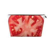 rodaja de Tomate, Bolsa de Maquillaje Bolsa de cosméticos Bolsa de artículos de tocador de Viaje portátil Bolsa de artículos de tocador