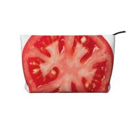 Rodaja de Tomate,Neceser de Pana, Neceser de Maquillaje portátil, Neceser de Viaje
