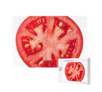 Rodaja de Tomate,Rompecabezas de Madera de 300 Piezas, Juego Familiar, Rompecabezas para Adultos, Adolescentes, decoración del hogar