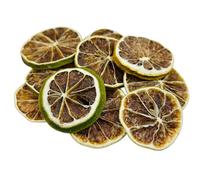 Rodajas de Lima Deshidratadas Premium 25g - 1,95Kg - 100 % Naturales, Cítricos Comestibles para Decorar Cócteles, Tés y Repostería - Citrus aurantiifolia (1950 Gramos)