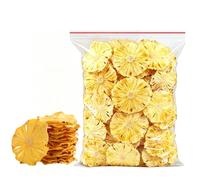 Rodajas De Piña Deshidratadas 250g (8.8oz) - Snack Tropical Sin Azúcar Añadido Para Cócteles, Té E Infusiones