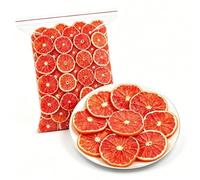 Rodajas De Toronja Pomelo Deshidratadas - 250g Fruta Seca Para Coctelería, Té, Repostería, Decoración Navideña, Manualidades