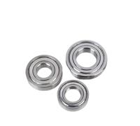 Rodamiento, 2 uds S6202ZZ rodamiento rígido de acero inoxidable ABEC-5 15x35x11mm S6202-2Z bolas S6202Z(S6202ZZ ABEC-5)(S6202ZZ ABEC-3)