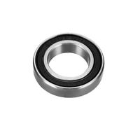 rodamiento 608, Rodamientos de bolas de pared delgada con protección metálica y sellado de caucho, 6800 a 6810 ZZ 2Z -2RS(Black,1PCS-6806 30X42X7MM)