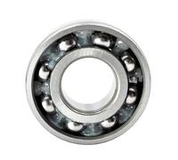 Rodamiento 6200 6201 6202 6203 6204 6205 6206 2RS RS 6200RS 6201RS 6202RS 6205RS Rodamientos de bolas de ranura profunda de acero cromado(6200-2RS 10X30X9mm,2Pcs)